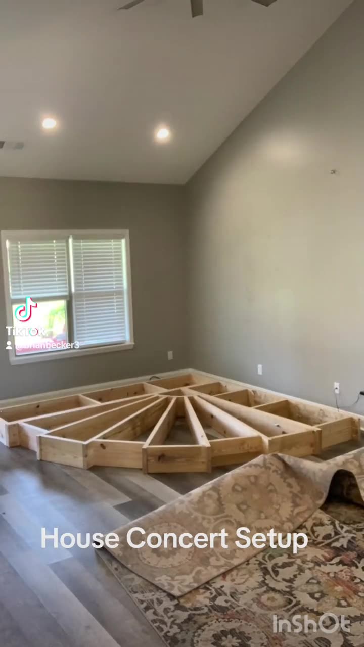 Building the corner stage